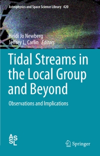 Omslagafbeelding: Tidal Streams in the Local Group and Beyond 9783319193359