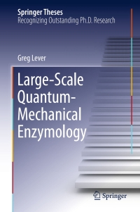 Titelbild: Large-Scale Quantum-Mechanical Enzymology 9783319193502