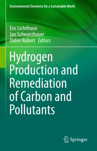 Omslagafbeelding: Hydrogen Production and Remediation of Carbon and Pollutants 9783319193748