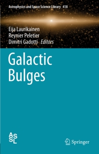 Cover image: Galactic Bulges 9783319193779