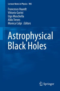 Immagine di copertina: Astrophysical Black Holes 9783319194158