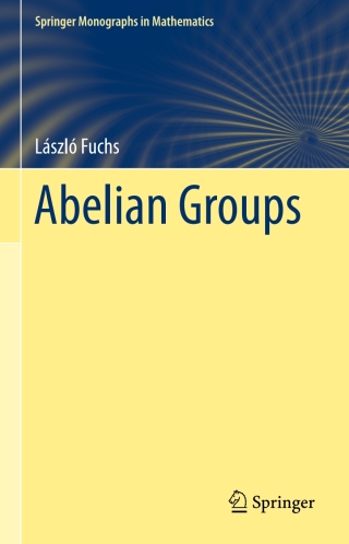 Cover image: Abelian Groups 9783319194219