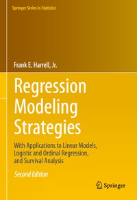 Cover image: Regression Modeling Strategies 2nd edition 9783319194240