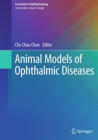 Cover image: Animal Models of Ophthalmic Diseases 9783319194332