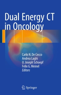 Imagen de portada: Dual Energy CT in Oncology 9783319195629