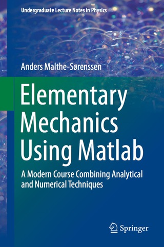 Imagen de portada: Elementary Mechanics Using Matlab 9783319195865