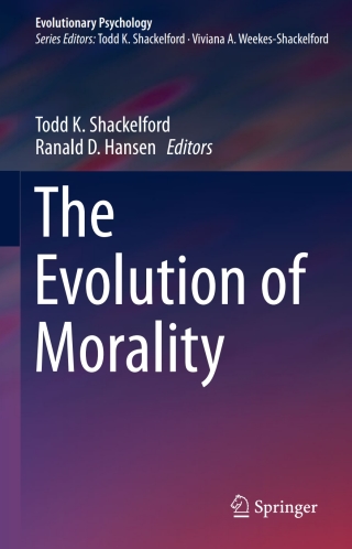 Cover image: The Evolution of Morality 9783319196701