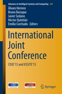 Cover image: International Joint Conference 9783319197128