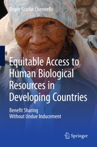 Titelbild: Equitable Access to Human Biological Resources in Developing Countries 9783319197241