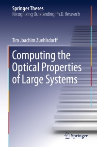 Cover image: Computing the Optical Properties of Large Systems 9783319197692