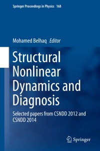 Omslagafbeelding: Structural Nonlinear Dynamics and Diagnosis 9783319198507