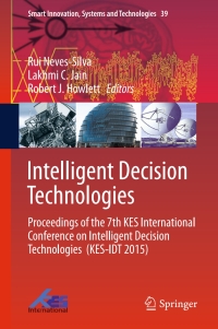 صورة الغلاف: Intelligent Decision Technologies 9783319198569