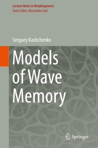 Cover image: Models of Wave Memory 9783319198651