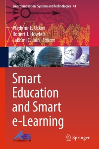 Cover image: Smart Education and Smart e-Learning 9783319198743