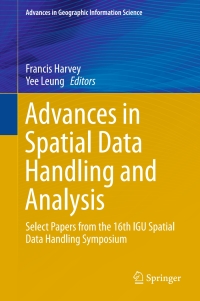 Imagen de portada: Advances in Spatial Data Handling and Analysis 9783319199498