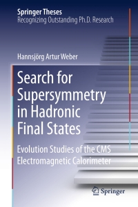 Omslagafbeelding: Search for Supersymmetry in Hadronic Final States 9783319199559