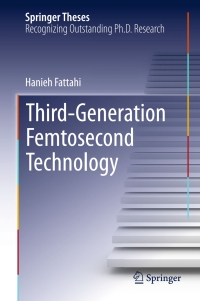 Titelbild: Third-Generation Femtosecond Technology 9783319200248