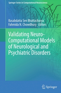 Titelbild: Validating Neuro-Computational Models of Neurological and Psychiatric Disorders 9783319200361