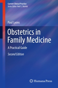 Cover image: Obstetrics in Family Medicine 2nd edition 9783319200767