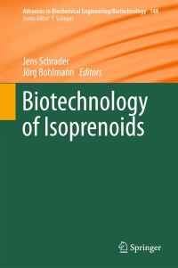 Imagen de portada: Biotechnology of Isoprenoids 9783319201061