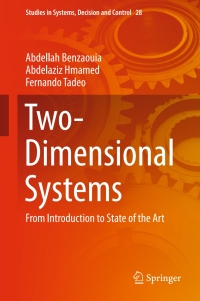صورة الغلاف: Two-Dimensional Systems 9783319201153