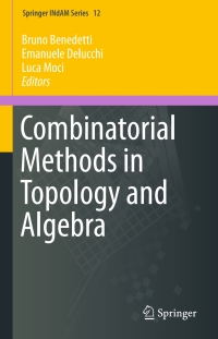 Cover image: Combinatorial Methods in Topology and Algebra 9783319201542