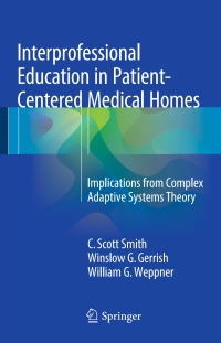 Titelbild: Interprofessional Education in Patient-Centered Medical Homes 9783319201573