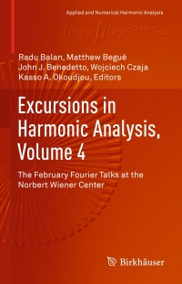 Cover image: Excursions in Harmonic Analysis, Volume 4 9783319201870
