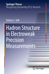 Cover image: Hadron Structure in Electroweak Precision Measurements 9783319202204