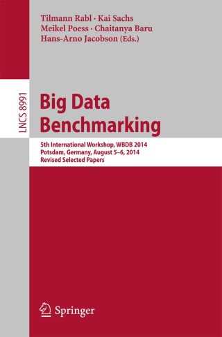 Cover image: Big Data Benchmarking 9783319202327