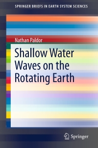 Cover image: Shallow Water Waves on the Rotating Earth 9783319202600