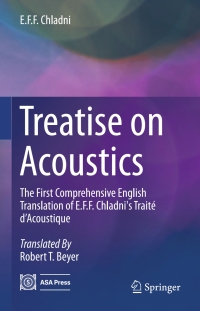 Cover image: Treatise on Acoustics 9783319203607