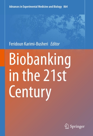 Cover image: Biobanking in the 21st Century 9783319205786