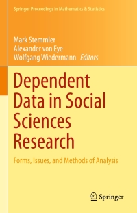 Titelbild: Dependent Data in Social Sciences Research 9783319205847