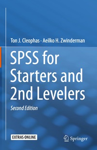 Titelbild: SPSS for Starters and 2nd Levelers 2nd edition 9783319205991