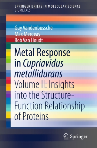 Cover image: Metal Response in Cupriavidus metallidurans 9783319206233