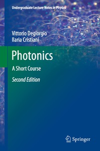 Imagen de portada: Photonics 2nd edition 9783319206264
