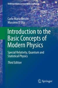 Cover image: Introduction to the Basic Concepts of Modern Physics 3rd edition 9783319206295