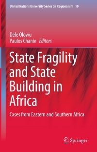 Imagen de portada: State Fragility and State Building in Africa 9783319206417