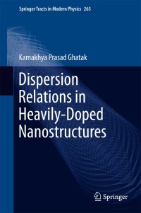 Cover image: Dispersion Relations in Heavily-Doped Nanostructures 9783319209999
