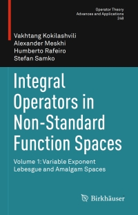 Cover image: Integral Operators in Non-Standard Function Spaces 9783319210148