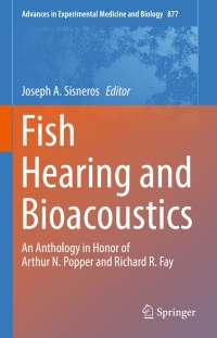 Cover image: Fish Hearing and Bioacoustics 9783319210582