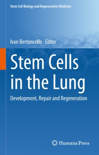 Imagen de portada: Stem Cells in the Lung 9783319210810