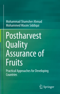 Cover image: Postharvest Quality Assurance of Fruits 9783319211961