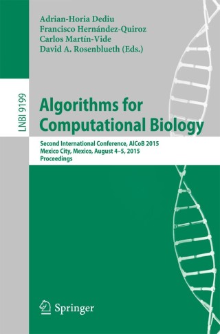 Cover image: Algorithms for Computational Biology 9783319212326