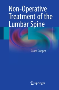 Imagen de portada: Non-Operative Treatment of the Lumbar Spine 9783319214429
