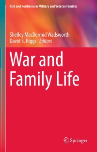 Titelbild: War and Family Life 9783319214870