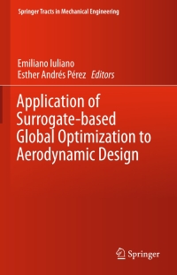Cover image: Application of Surrogate-based Global Optimization to Aerodynamic Design 9783319215051
