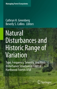 Cover image: Natural Disturbances and Historic Range of Variation 9783319215266