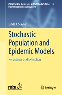 Cover image: Stochastic Population and Epidemic Models 9783319215532